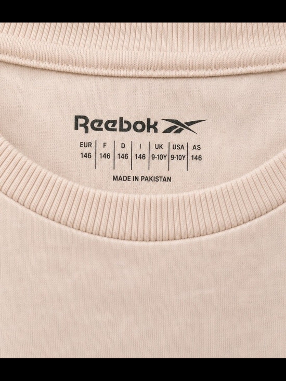 Reebok Light Pink Kids Two-Piece Lounge Sweatsuit Set Size 9/10 - Picture 2 of 8